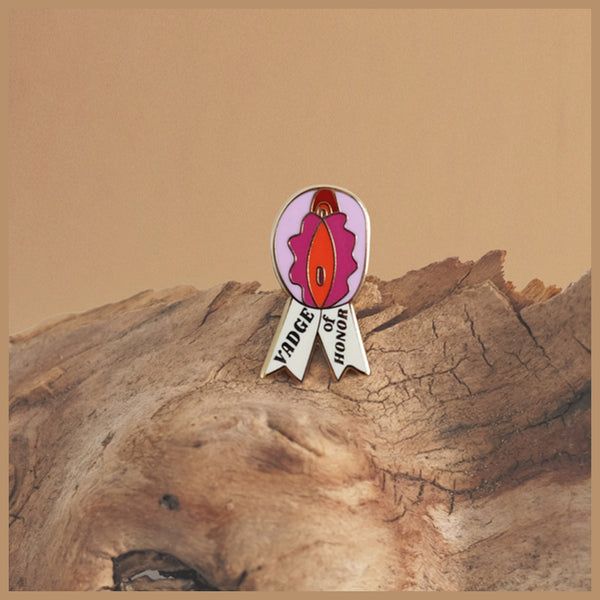 Ohnut Vadge Of Honor Enamel Pin