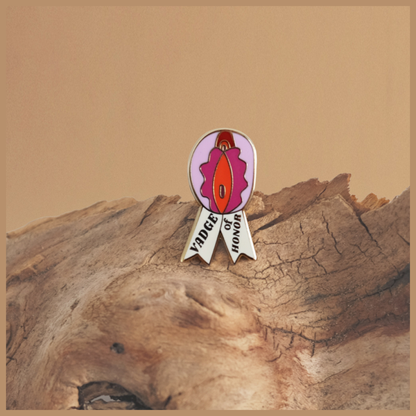 Ohnut Vadge Of Honor Enamel Pin