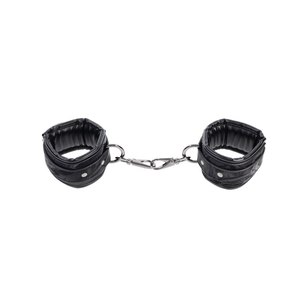 Sportsheets Velvet Noir Handcuffs