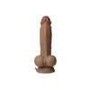 Shaft Vibrating Model A 7.5 Inch Real Feel FLEXISKIN Silicone Vibrator