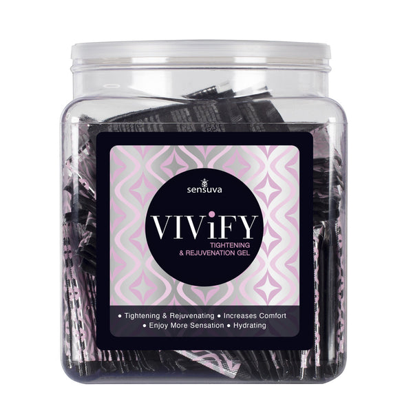 Sensuva Vivify Tightening & Rejuvenation Gel 100 Piece Single Use Packet