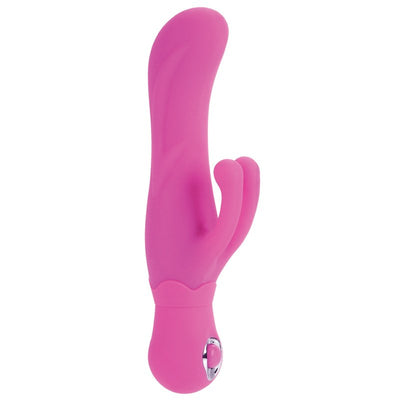 California Exotic Posh Silicone Double Dancer Rabbit Vibrator