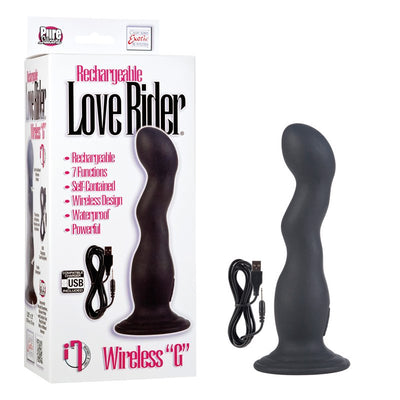 California Exotic G-Spot Vibrator Rechargeable Love Rider Wireless G