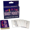 Kheper Games Bucks Party Who is the Biggest Pervert? Card Game