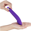 Randy Fox - Rechargeable Purple Pleasers II - Silicone Vibrator With Removable Bullet