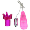 California Exotic Clit Kisser Clitoral Vibrator - Pink