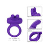 Cal Exotics - Rechargeable Dual Rockin Rabbit Enhancer Ring