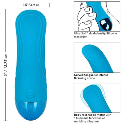 Cal Exotics - Tremble Tickle Dual Density Silicone Vibrator