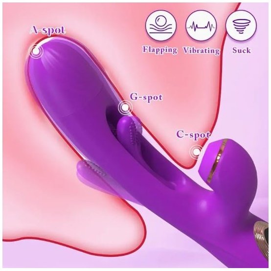 Randy Fox - Randy Pleasure Patter II - Suck & Slapping Rabbit Vibrator Randy Fox - Randy Pleasure Patter II - Suck & Slapping Rabbit Vibrator