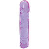 Doc Johnson Classic 8 Inch Crystal Jellie Purple Realistic Dildo