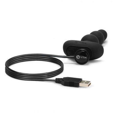 B-Vibe Rechargeable Remote Triplet Anal Beads
