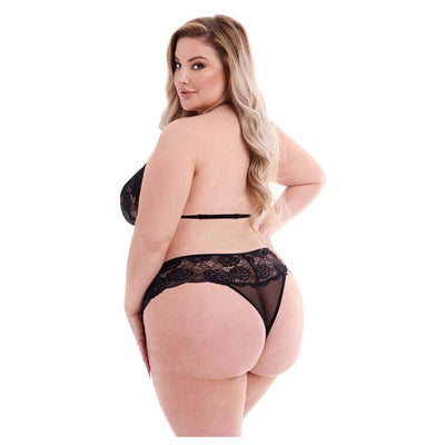 Baci 2Pc Eco Bra and Panty Set Plus Size