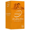 Ansell LifeStyles Ultra Thin 20s Condoms