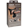 King Cock Elite - Ultimate Vibrating Silicone Body Dock Kit
