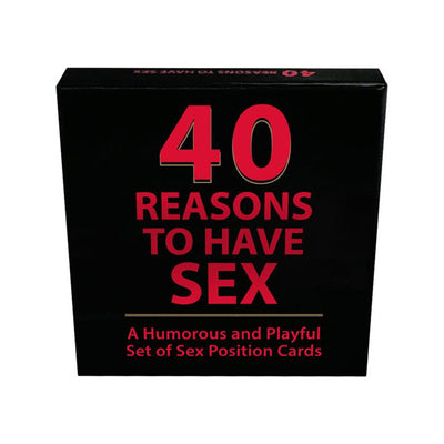 Kheper Games 40 Reasons to Have Sex Card Game