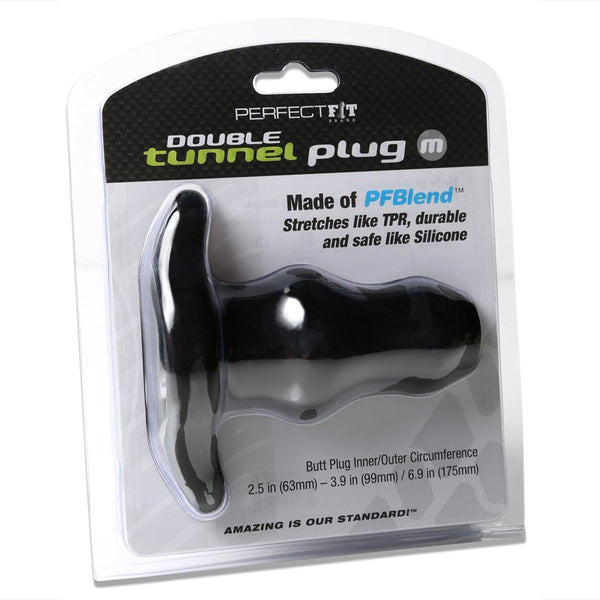 Perfect Fit Double Tunnel Butt Plug Medium