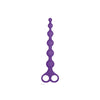 Excellent Power 8 Inch Ribbed Silicone Anal Beads