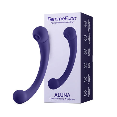 Femme Fun Aluna Dual Vibrator with Thumping