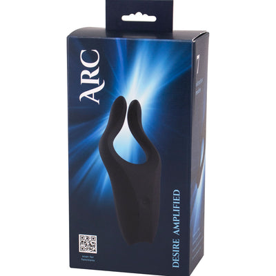 Seven Creations Arc Ring Silicone Vibrator with 7 Modes USB Rechargeable Waterproof