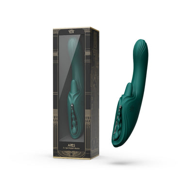 Zalo Ares Obsidian G-Spot PulseWave Vibrator with Licking Function