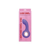 Luv Inc Arched Ring Vibe G-Spot Vibrator with 12 Vibration Modes USB Rechargeable Waterproof Silicone