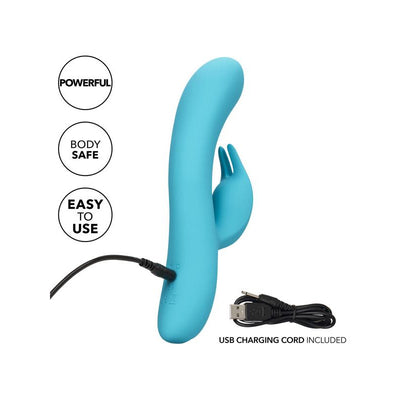 CalExotics Azure Collection Bunny G Dual Motor Massager