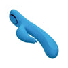 CalExotics Azure Collection Flutter G Dual Motor Massager
