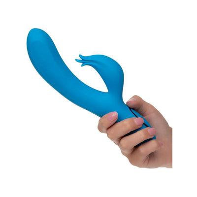CalExotics Azure Collection Flutter G Dual Motor Massager