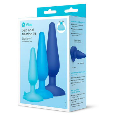 B-Vibe 3 Pc Anal Training Kit