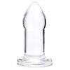 B-Vibe Advanced 7.5 Inch Glass Anal Dilator
