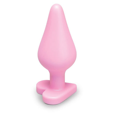 B-Vibe Butties B-Mine Silicone Butt Plug with Heart Base