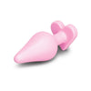 B-Vibe Butties B-Mine Silicone Butt Plug with Heart Base