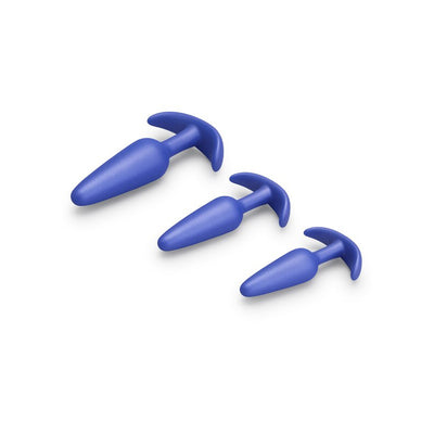 B-Vibe Butties Beginner Booty Bundle 3-Piece Silicone Anal Training Set