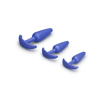 B-Vibe Butties Beginner Booty Bundle 3-Piece Silicone Anal Training Set