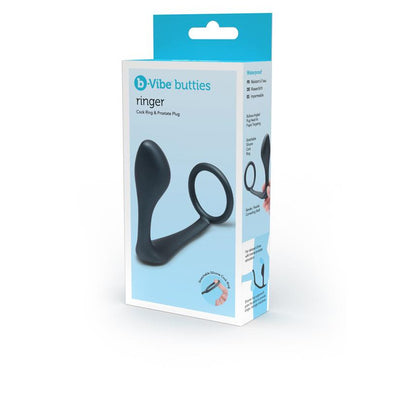 B-Vibe Butties Ringer Cock Ring and Plug