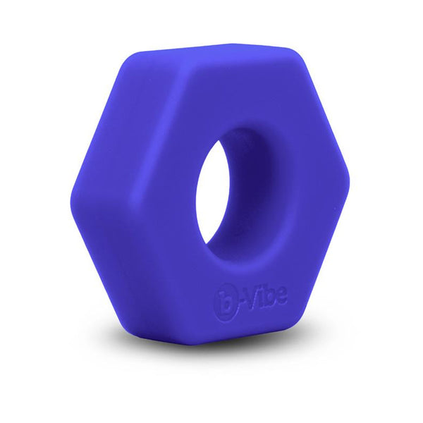 B-Vibe Flex Ring Hex Silicone Cock Ring