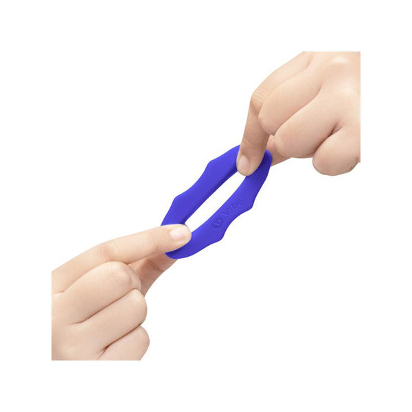 B-Vibe Flex Ring Hex Silicone Cock Ring