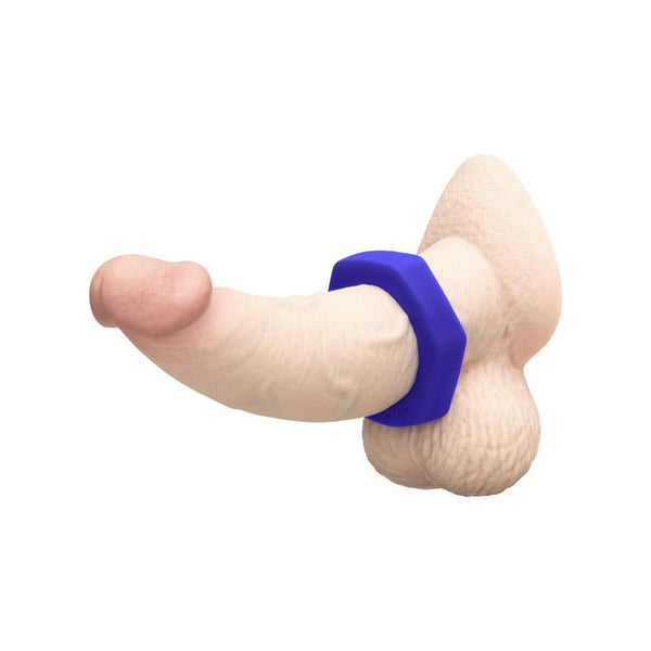 B-Vibe Flex Ring Hex Silicone Cock Ring