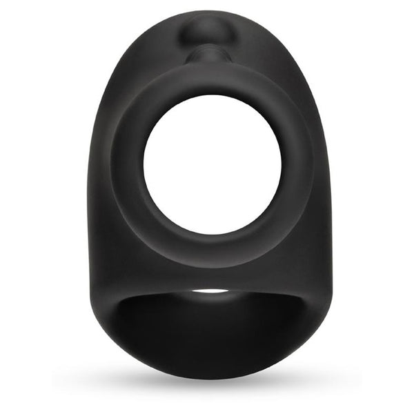 B-Vibe Flex Ring Shaft Silicone Cock Ring and Ball Stretcher