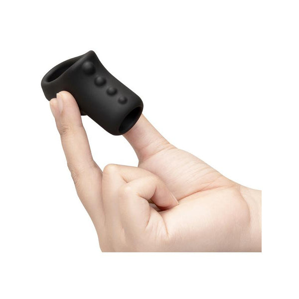 B-Vibe Flex Ring Shaft Silicone Cock Ring and Ball Stretcher