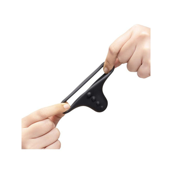 B-Vibe Flex Ring Shaft Silicone Cock Ring and Ball Stretcher