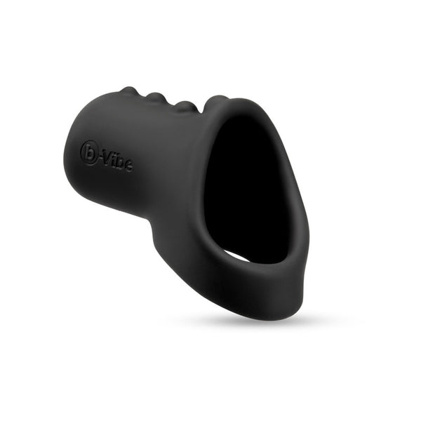 B-Vibe Flex Ring Shaft Silicone Cock Ring and Ball Stretcher