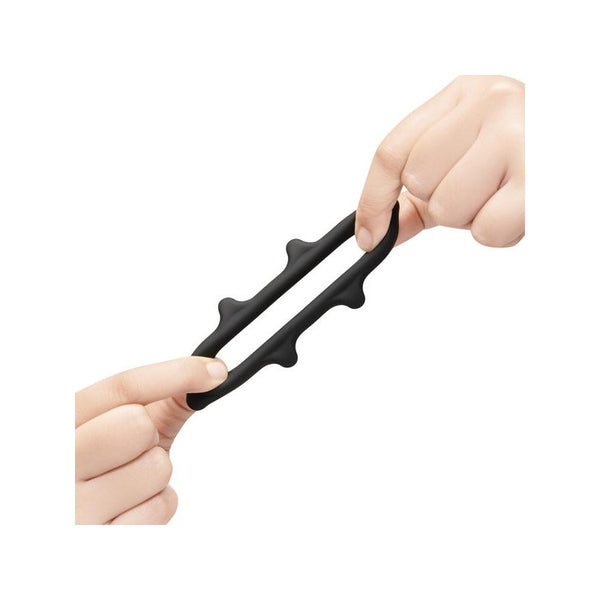 B-Vibe Flex Ring Spike Silicone Cock Ring