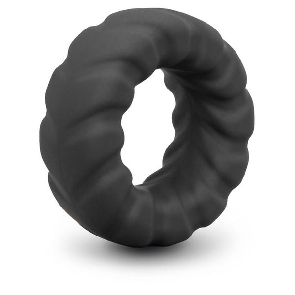 B-Vibe Flex Ring Tread Silicone Cock Ring