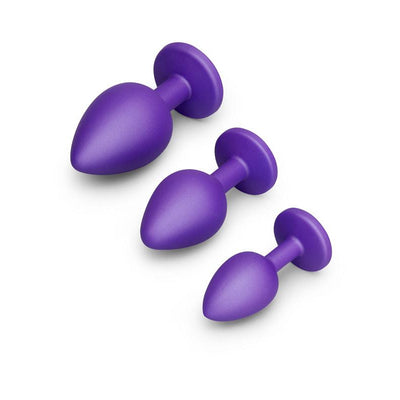 B-Vibe Butties Jewel Butties Bundle 3-Piece Anal Training Set