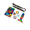 B-Vibe Peace and Love Tie-Dye Rimming Plug