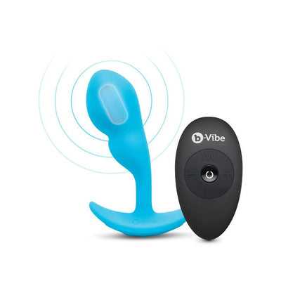 B-Vibe Remote Control P-Spot Snug Plug Small