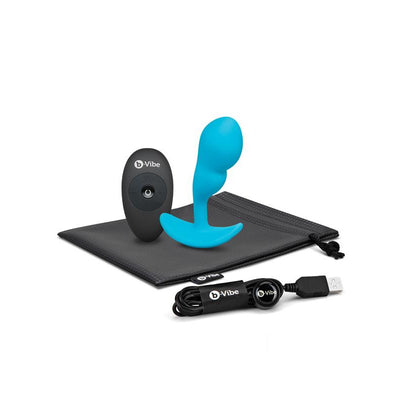 B-Vibe Remote Control P-Spot Snug Plug Small