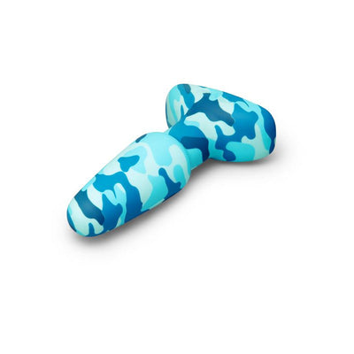 B-Vibe Rechargeable Rimming Plug Anal Vibrator - Colour: Camo