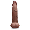 B-Vibe Slipskin Realistic Silicone Dildo 10 in. Curved